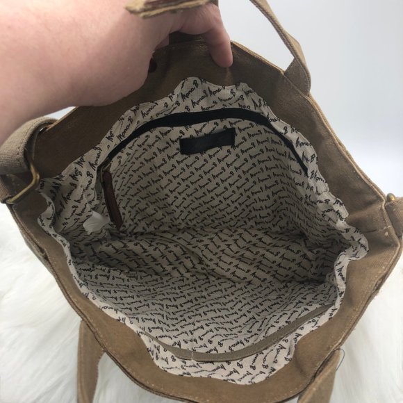 Mona B Tan and Brown Crossbody Bag - Picture 10 of 12